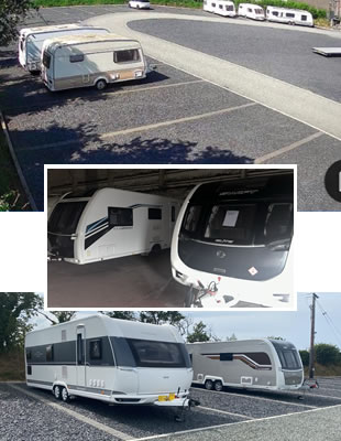 24 hour Secure Caravan Storage North Wales